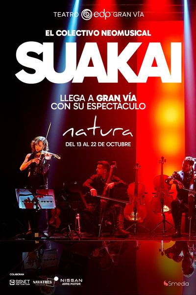 Cartel del espectáculo Suakai - Natura