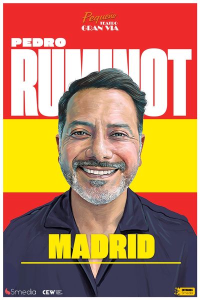 Cartel del espectáculo Pedro Ruminot - Gira Europea 2025