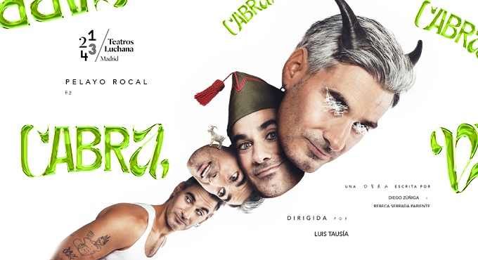 Cartel del espectáculo Cabra