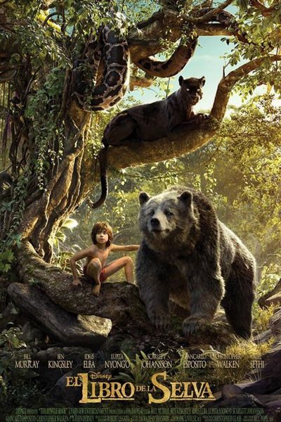 Cartel del espectáculo El Libro de la Selva
