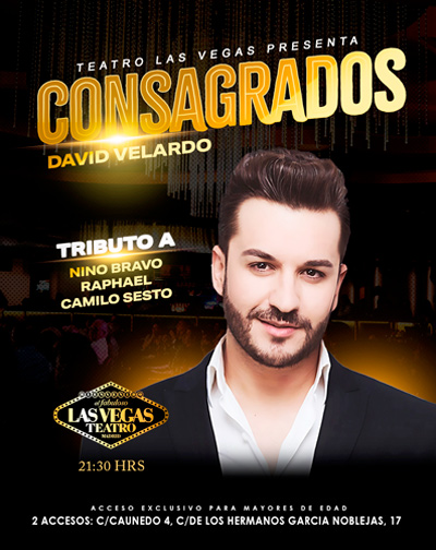 Cartel del espectáculo Consagrados
