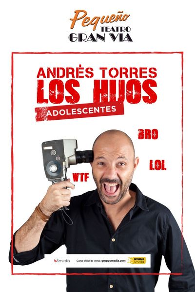 Cartel del espectáculo Los Hijos Adolescentes