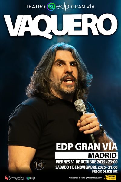 Cartel del espectáculo Vaquero