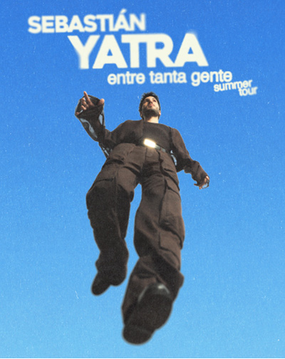 Cartel del espectáculo Sebastián Yatra - Entre Tanta Gente Summer Tour