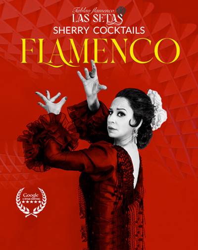 Cartel del espectáculo Tablao Flamenco Las Setas