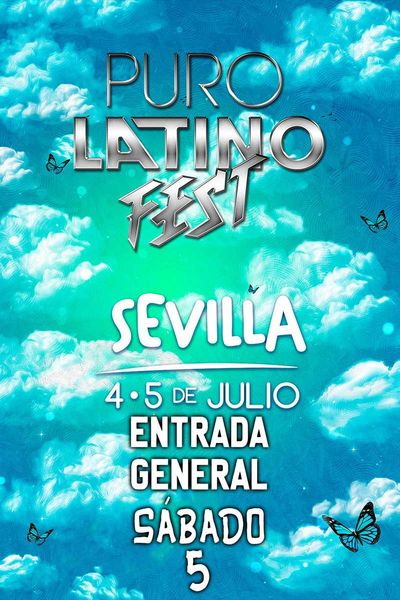 Cartel del espectáculo Puro Latino Fest. - Sábado 05/07/2025