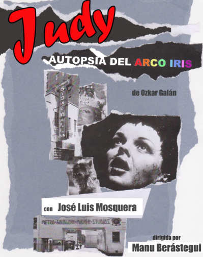 Cartel del espectáculo Judy: Autopsia Del Arco Iris
