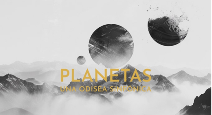 Cartel del espectáculo Planetas - Una Odisea Sinfónica