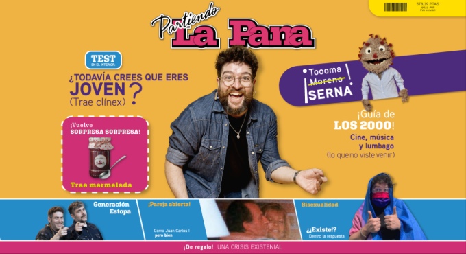 Cartel del espectáculo Partiendo La Pana