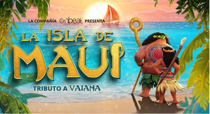 Cartel del espectáculo La Isla de Maui, Tributo a Vaiana