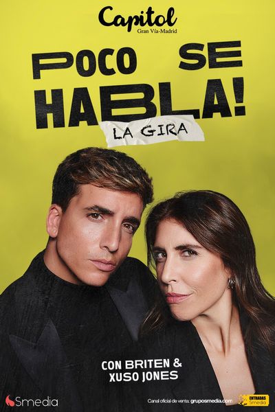 Cartel del espectáculo Poco Se Habla - Bienvenido a la Secta