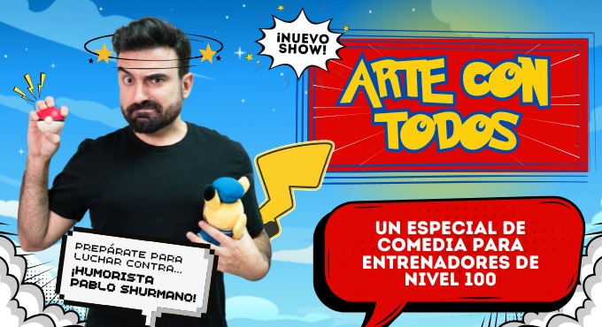 Cartel del espectáculo Arte Con Todos