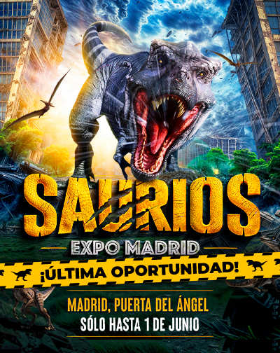 Cartel del espectáculo Saurios The Exhibition - Fast Pass