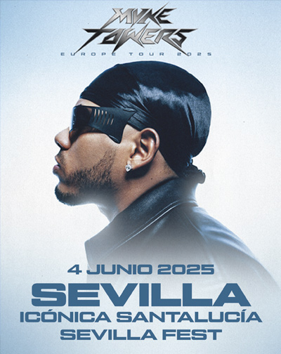 Cartel del espectáculo Myke Towers