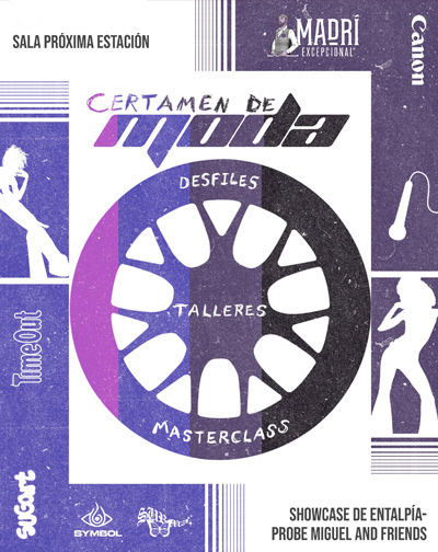 Cartel del espectáculo Sugart: Certamen de Moda