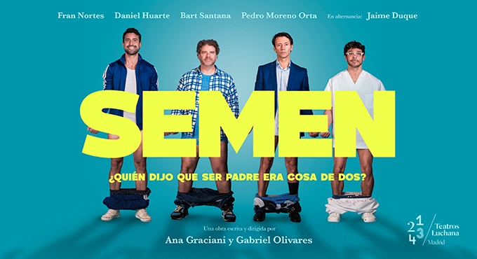 Cartel del espectáculo Semen