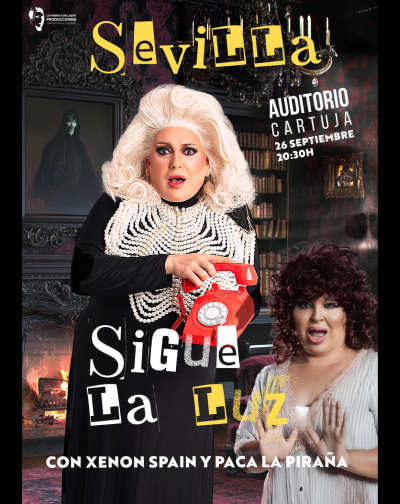 Cartel del espectáculo Sigue la Luz