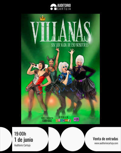 Cartel del espectáculo Villanas