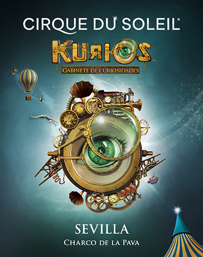 Cartel del espectáculo Cirque Du Soleil - Kurios