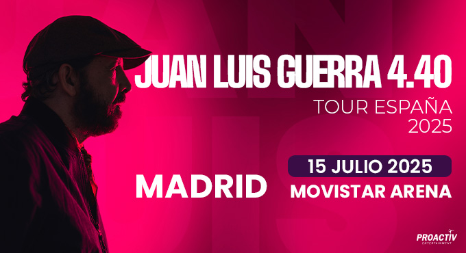 Cartel del espectáculo Juan Luis Guerra - 4.40 Tour 2025