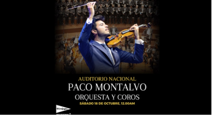 Cartel del espectáculo Paco Montalvo - Orquesta y Coros