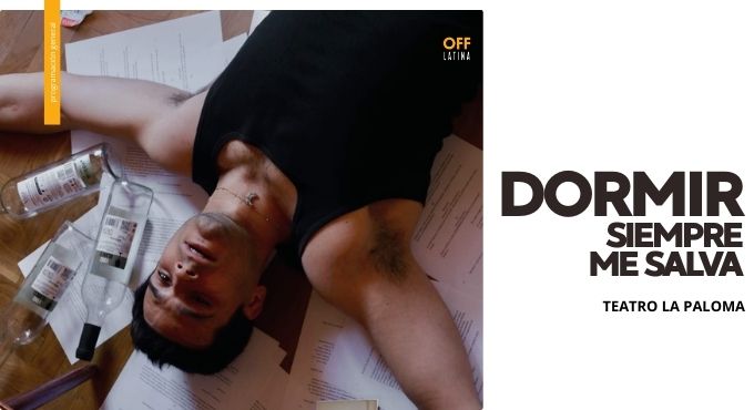 Cartel del espectáculo Dormir Siempre Me Salva