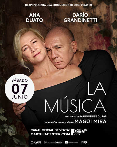 Cartel del espectáculo La Música - Ana Duato & Darío Grandineti