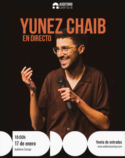 Cartel del espectáculo Yunez Chaib - En Directo