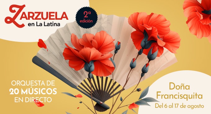Cartel del espectáculo Doña Francisquita
