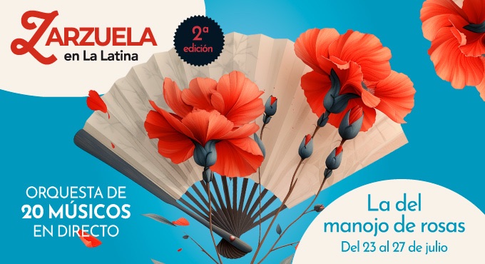 Cartel del espectáculo La del Manojo de Rosas