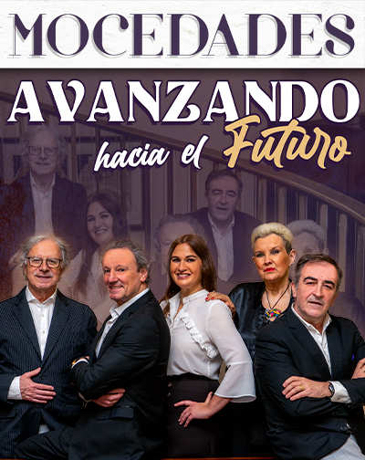 Cartel del espectáculo Mocedades - Avanzando Hacia el Futuro