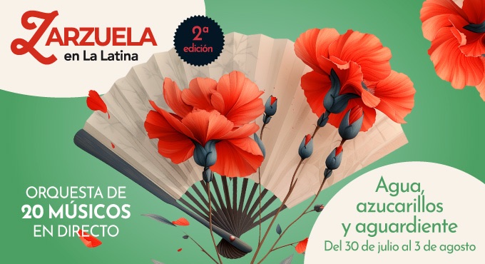 Cartel del espectáculo Agua, Azucarillos y Aguardiente