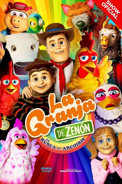 Cartel del espectáculo La Granja de Zenon - En Busca del Arco Iris