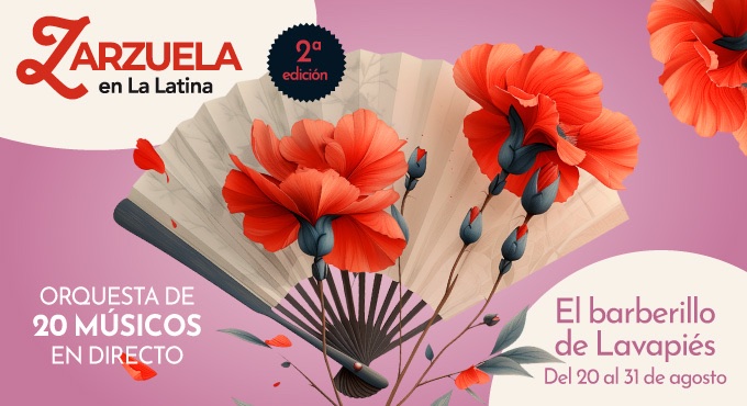Cartel del espectáculo El Barberillo de Lavapiés