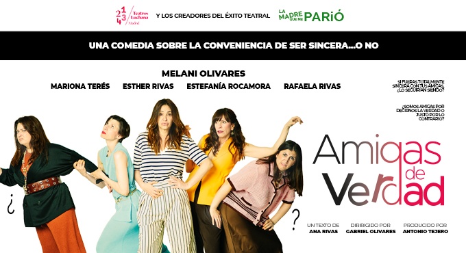 Cartel del espectáculo AMIGAS DE VERDAD