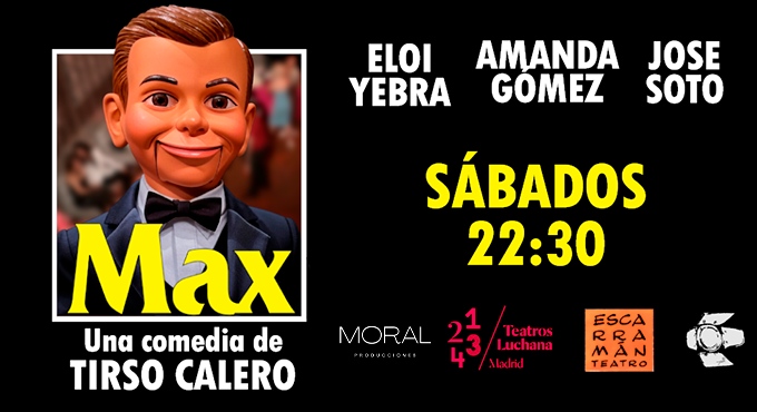 Cartel del espectáculo Max