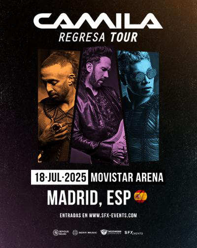 Cartel del espectáculo Camila