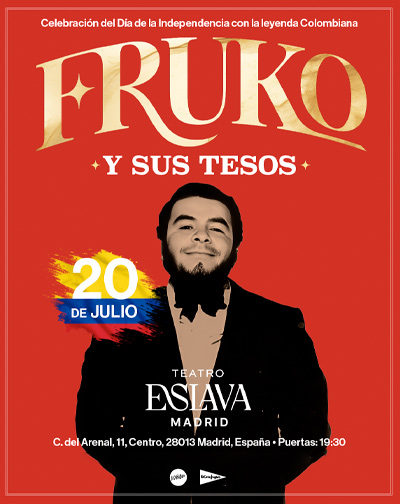 Cartel del espectáculo Fruko y sus Tesos
