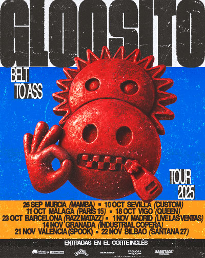 Cartel del espectáculo Gloosito - Belt to Ass