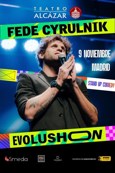 Cartel del espectáculo Federico Cyrulnik - Evolushon