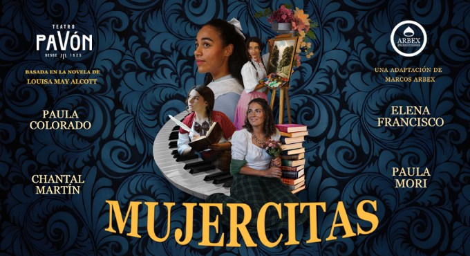 Cartel del espectáculo Mujercitas