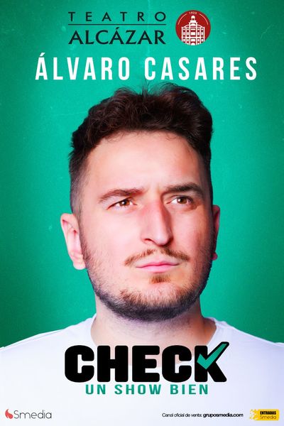 Cartel del espectáculo Check, Un Show Bien - Álvaro Casares