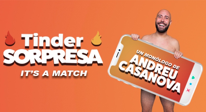 Cartel del espectáculo TINDER SORPRESA