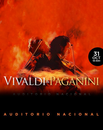 Cartel del espectáculo Vivaldi & Paganini