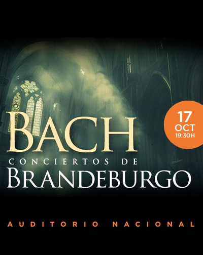 Cartel del espectáculo Conciertos de Brandeburgo de Bach (II)