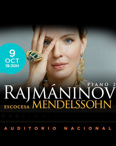 Cartel del espectáculo Rajmáninov Piano 2 & Escocesa Mendelssohn
