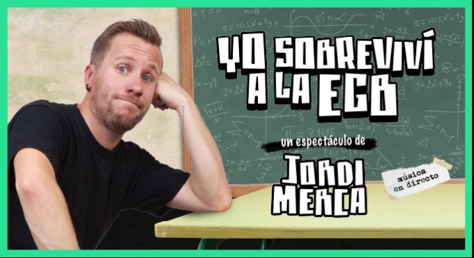 Cartel del espectáculo Yo sobreviví a la EGB