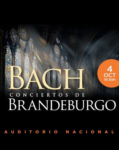 Cartel del espectáculo Conciertos de Brandeburgo de Bach (I)