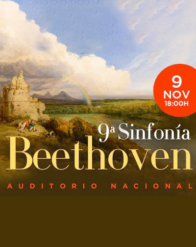 Cartel del espectáculo Novena de Beethoven
