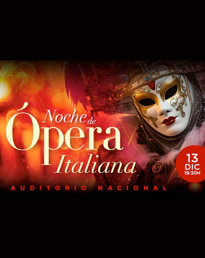 Cartel del espectáculo Noche de Óperas Italianas
